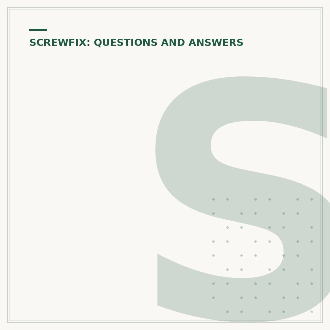 Screwfix Rewards: Understand The Scheme