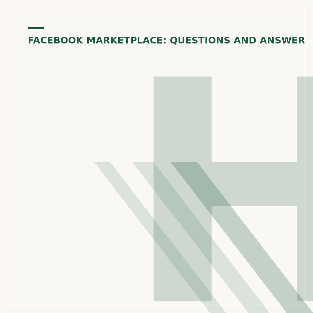 How to Sell on Facebook Marketplace Locally