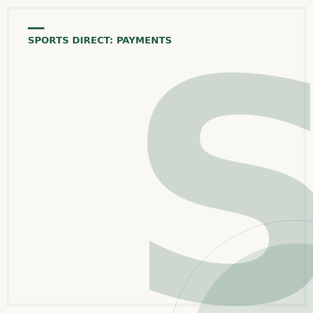Sports Direct Payment Methods: How to Pay