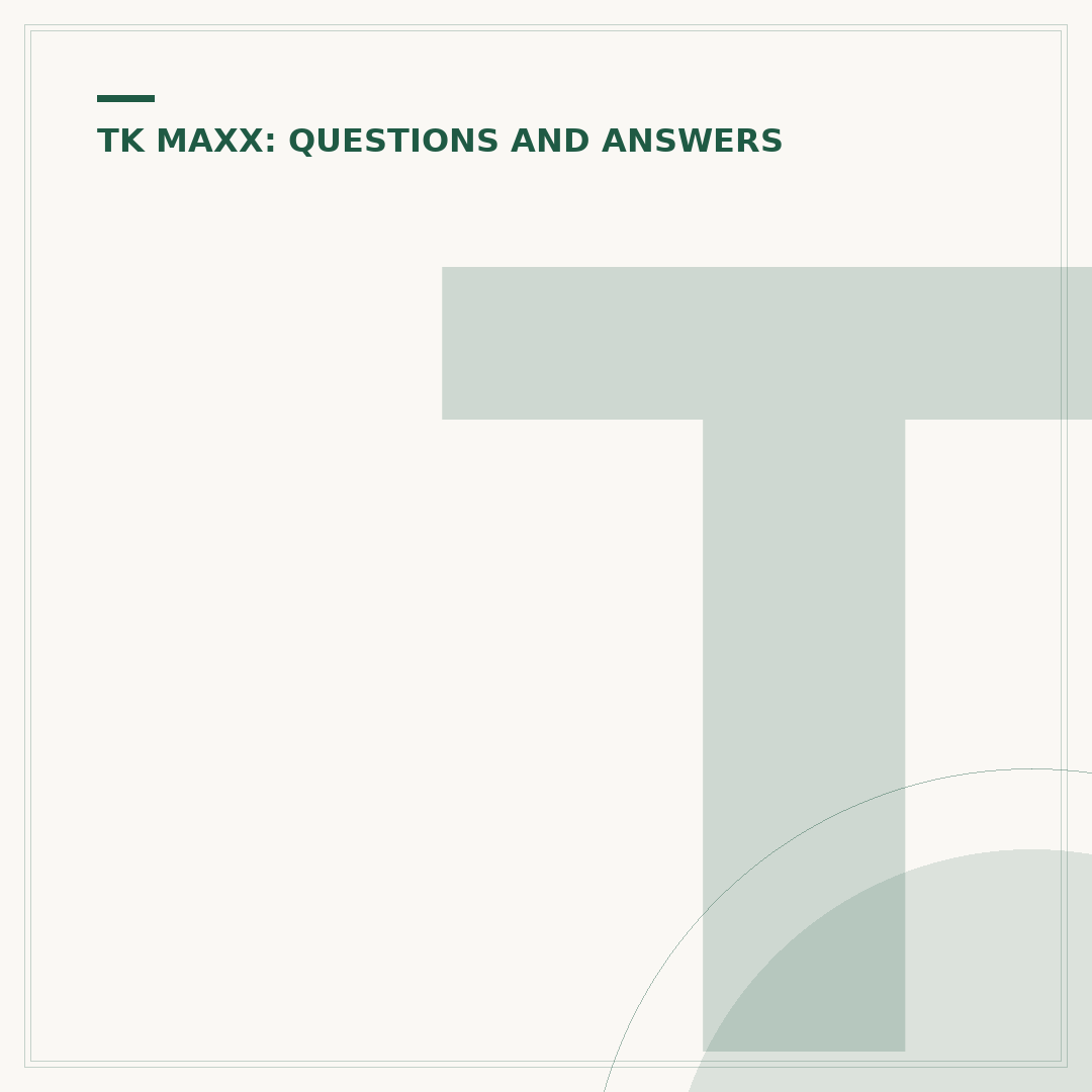 TK Maxx Rewards: Understanding Your Benefits