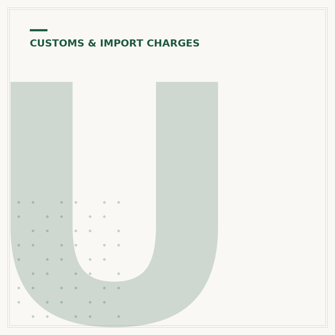 UK Customs Charges from China