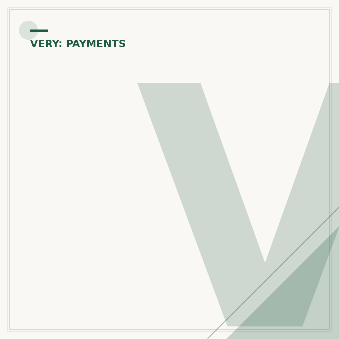 Very Payment Options: Understanding Your Choices