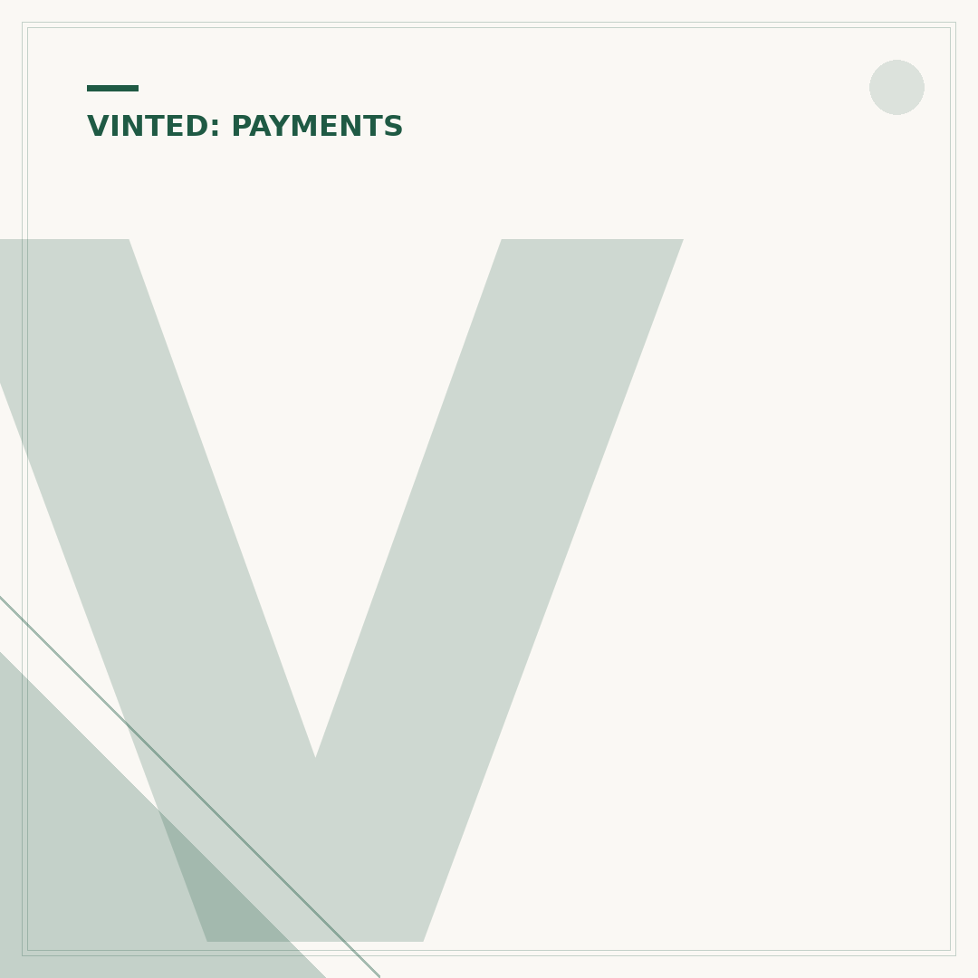 Vinted Payment Options