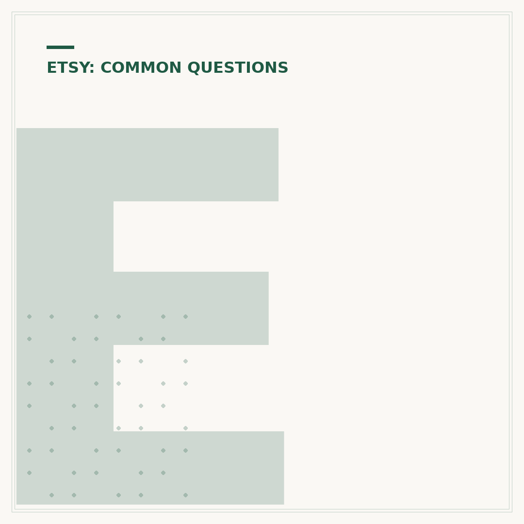 Etsy SKUs Explained: Organising Your Shop Inventory