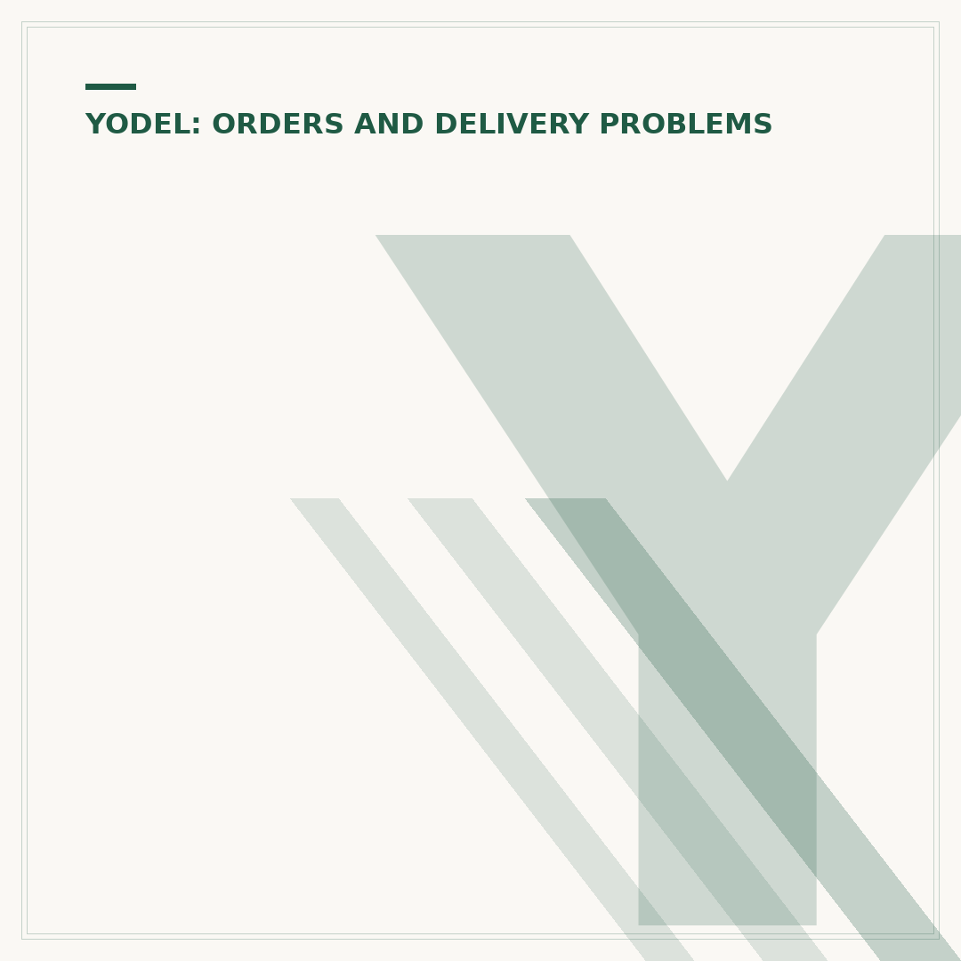 Yodel Parcel Not Delivered