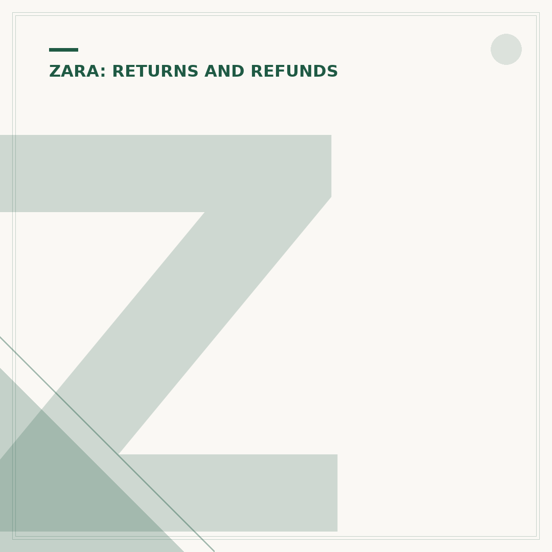 Zara Return Label: How to Get and Use It