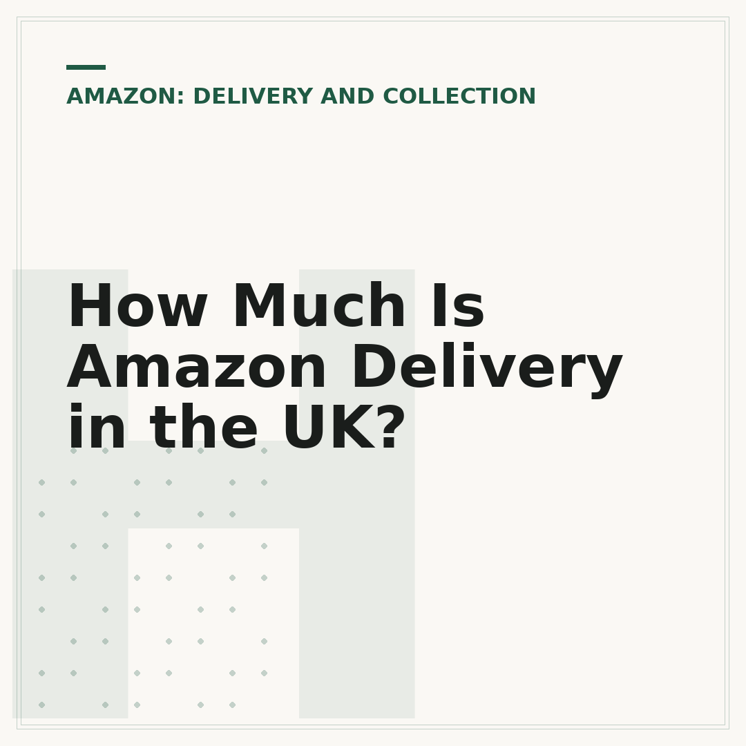 How Much Is Amazon Delivery in the UK?