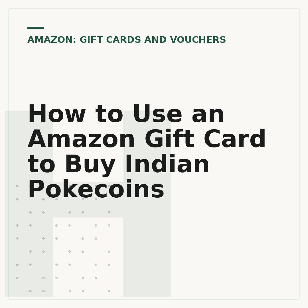 How to Use an Amazon Gift Card to Buy Indian Pokecoins