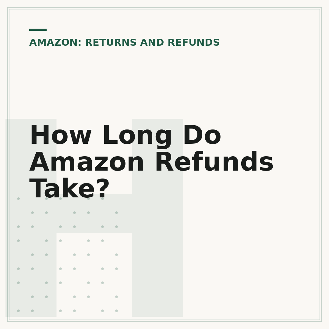 How Long Do Amazon Refunds Take?