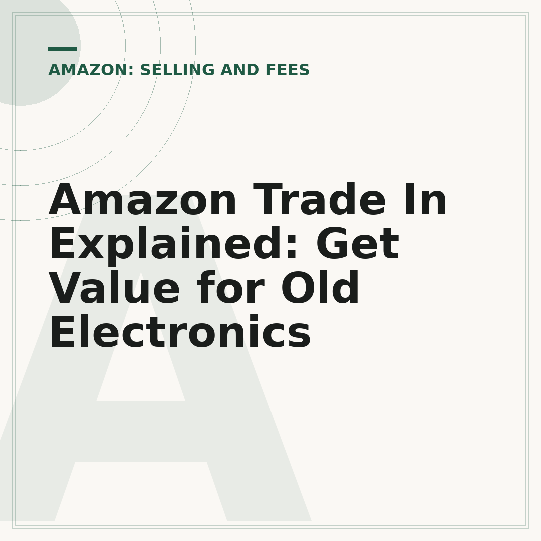 Amazon Trade In Explained: Get Value for Old Electronics