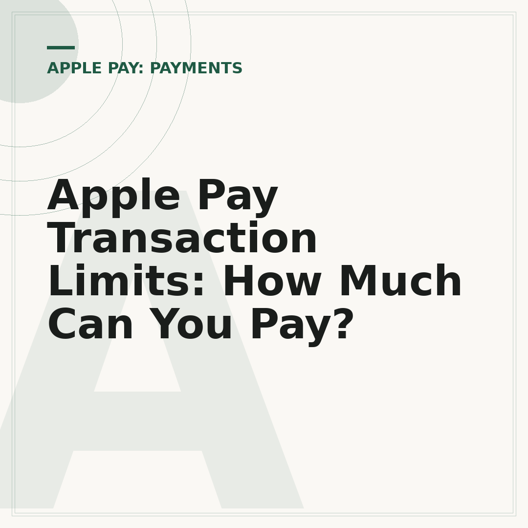 Apple Pay Transaction Limits: How Much Can You Pay?