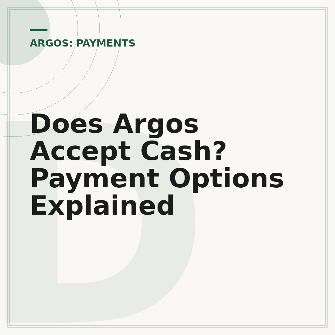 Does Argos Accept Cash? Payment Options Explained