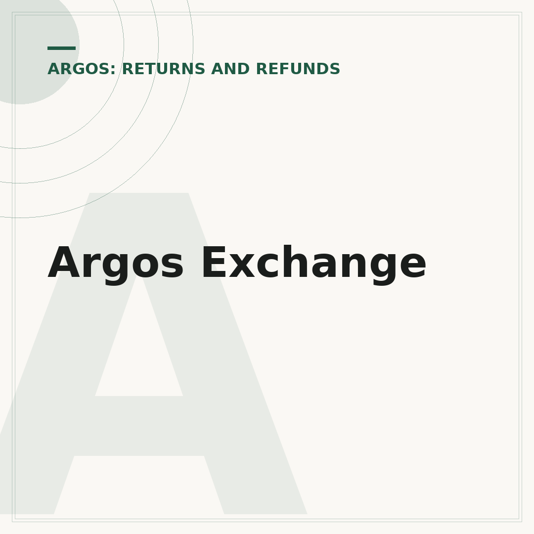 Argos Exchange