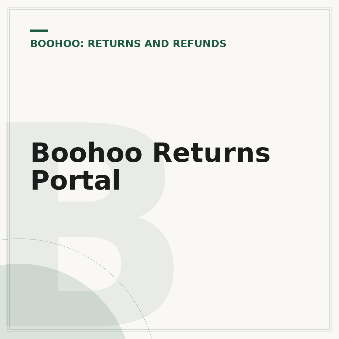 Boohoo Returns Portal