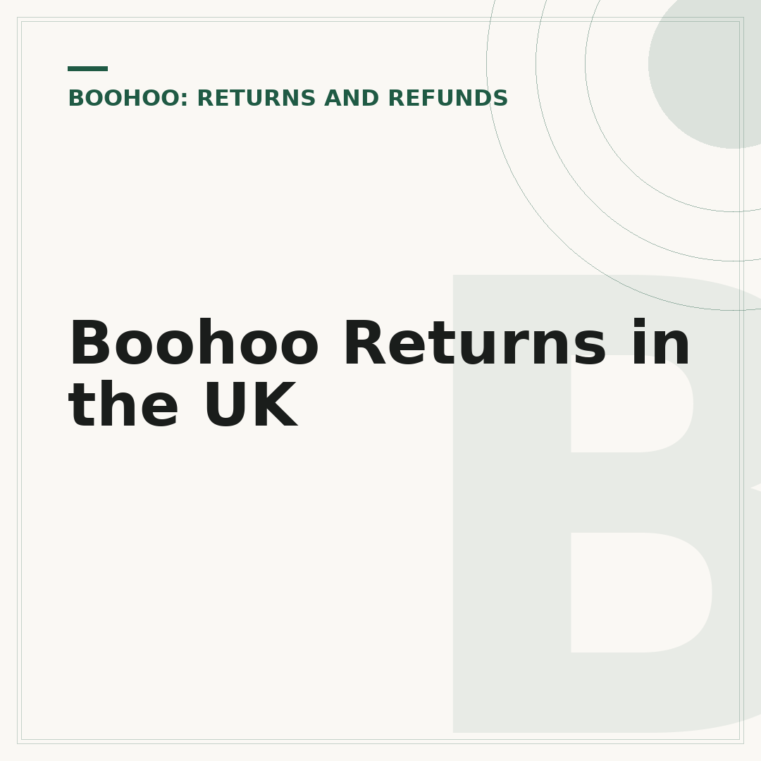 Boohoo Returns in the UK