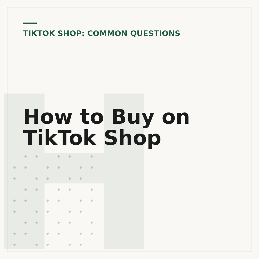 How to Buy on TikTok Shop