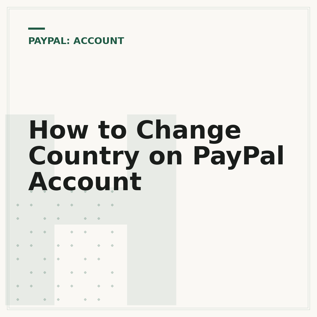 How to Change Country on PayPal Account