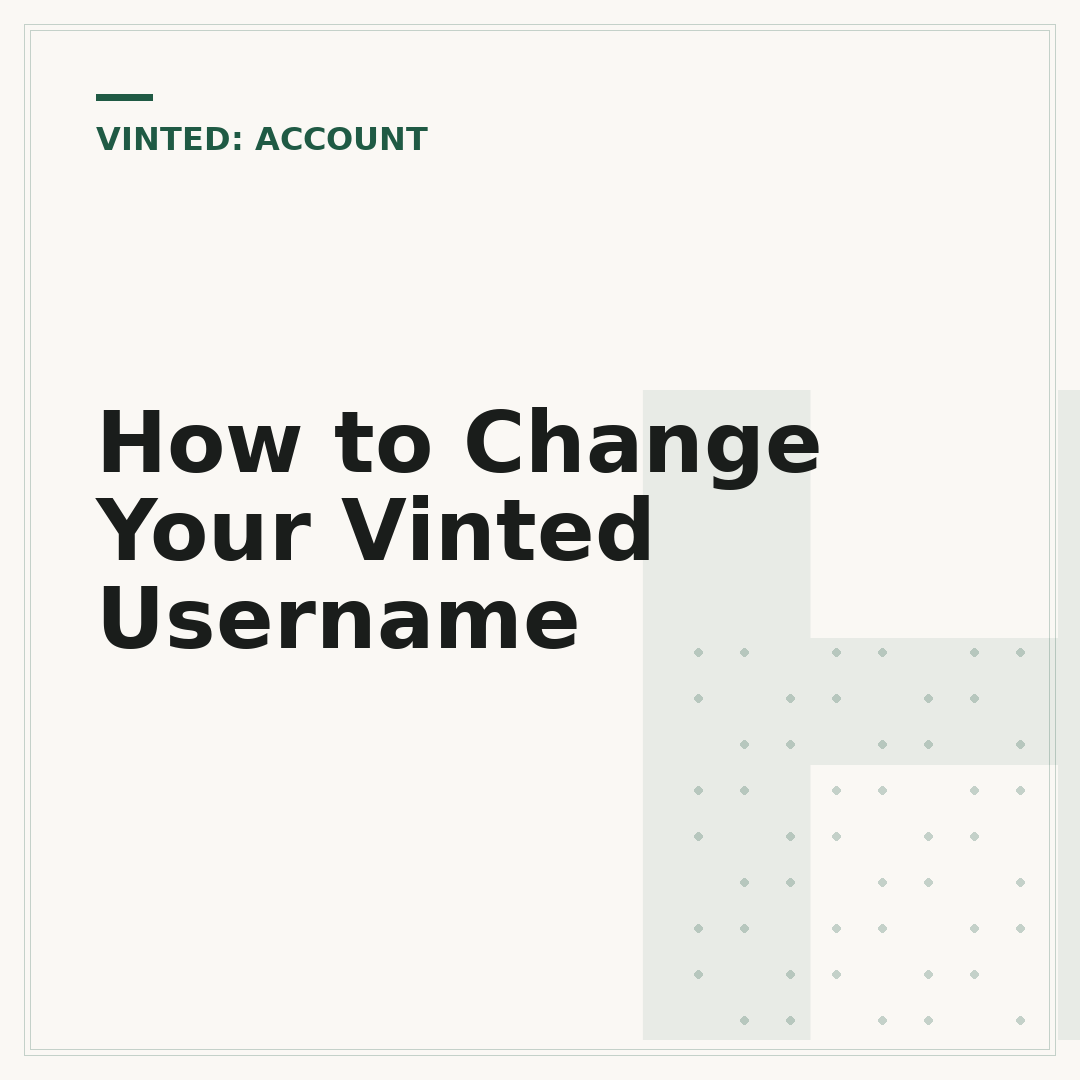 How to Change Your Vinted Username