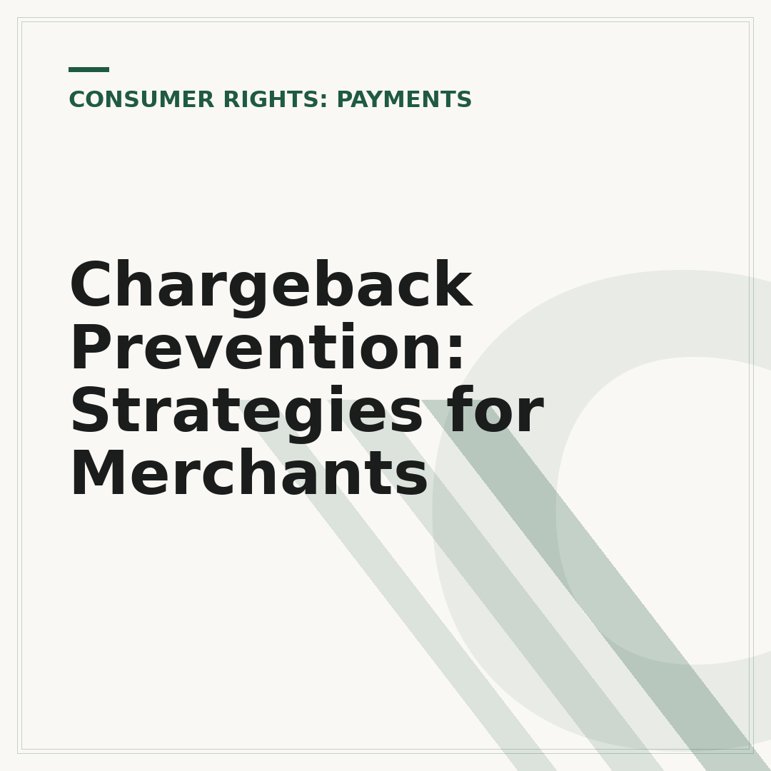 Chargeback Prevention: Strategies for Merchants