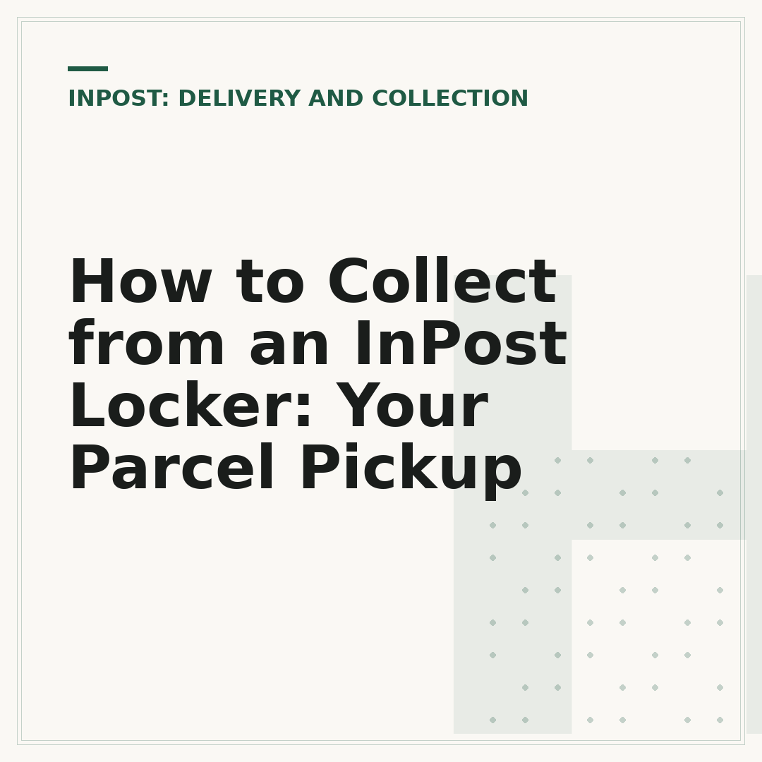 How to Collect from an InPost Locker: Your Parcel Pickup