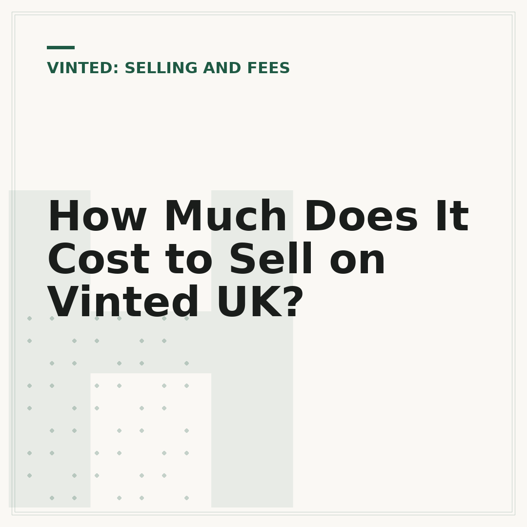 How Much Does It Cost to Sell on Vinted UK?