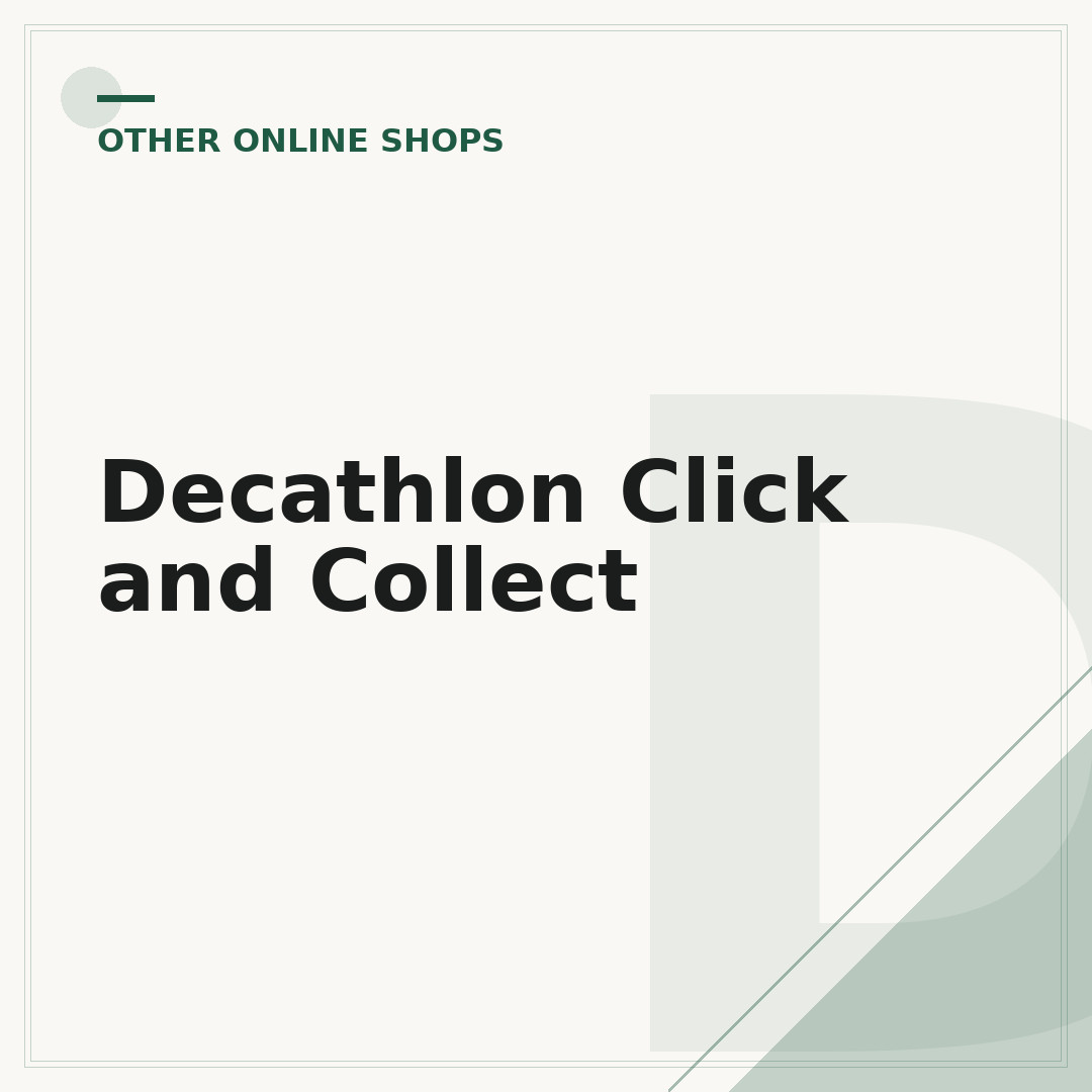 Decathlon Click and Collect