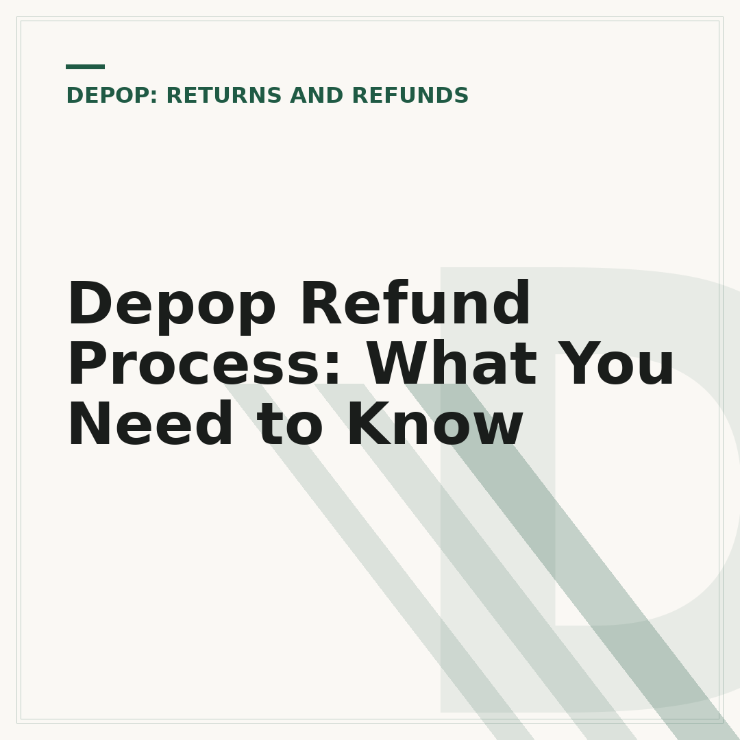 Depop Refund Process: What You Need to Know