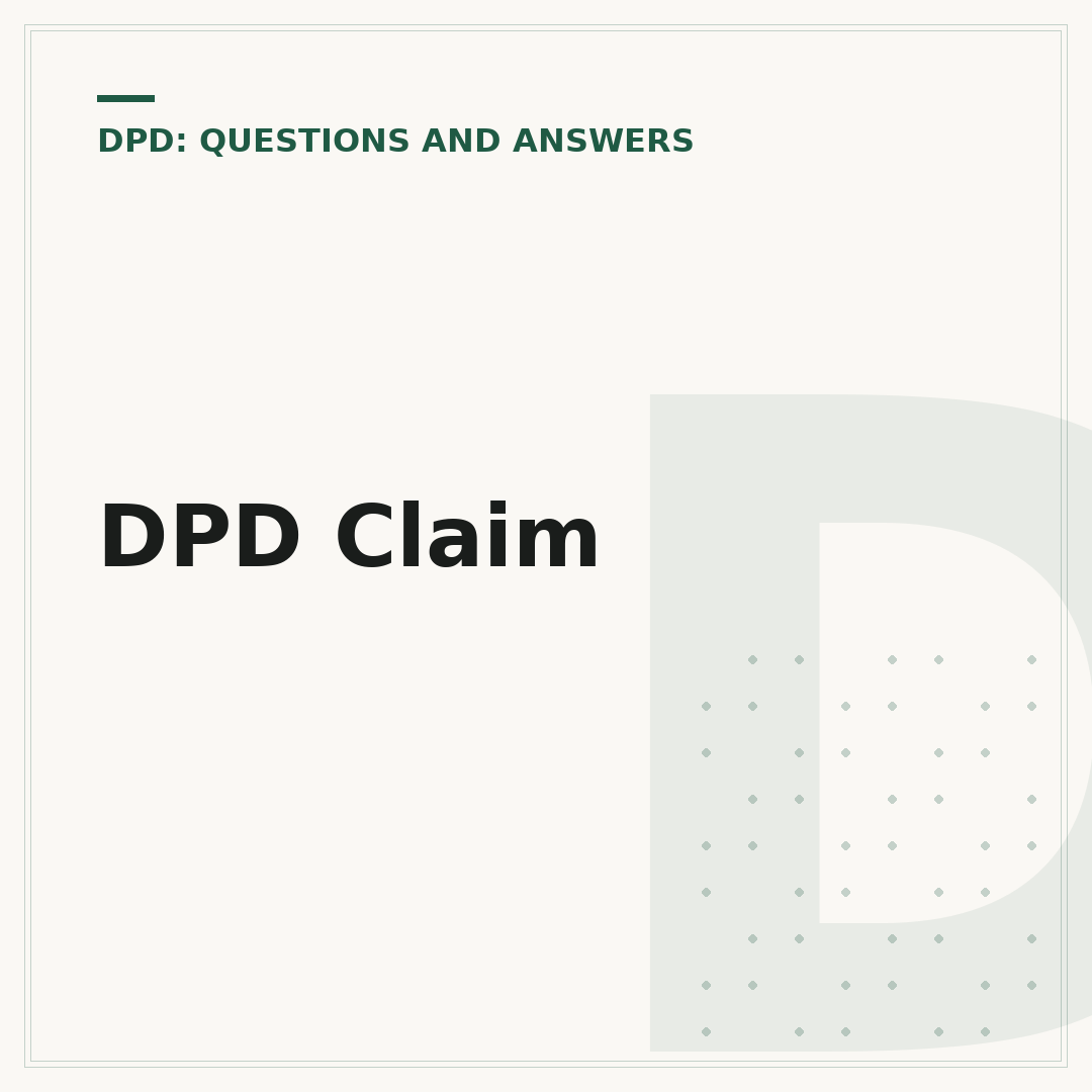 DPD Claim