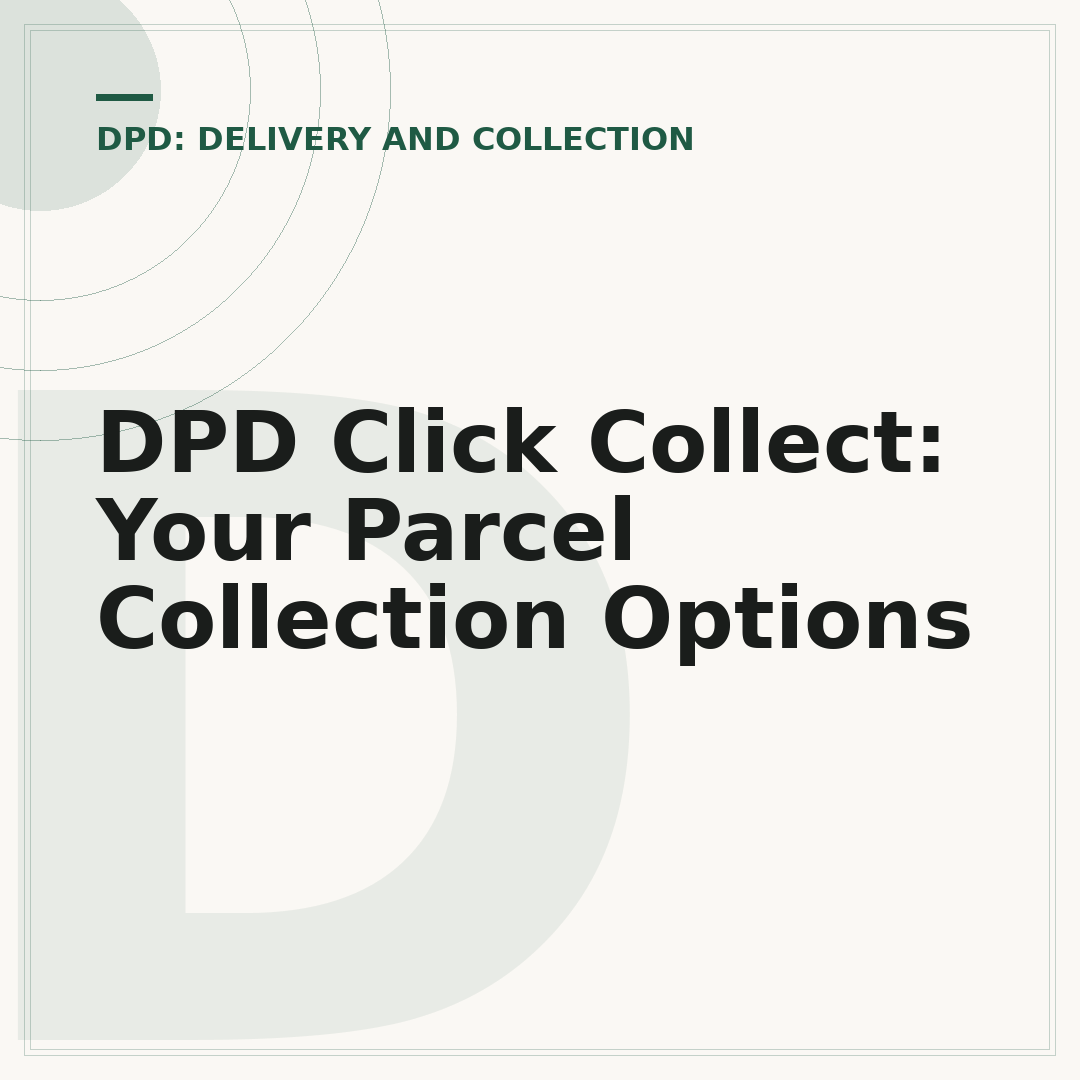 DPD Click Collect: Your Parcel Collection Options