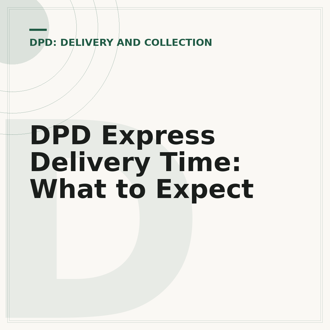 DPD Express Delivery Time: What to Expect