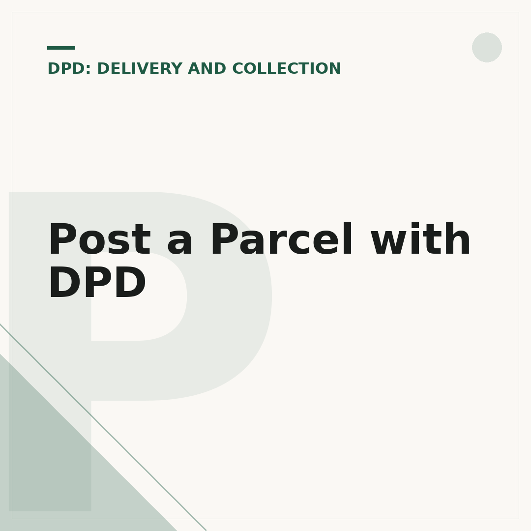 Post a Parcel with DPD