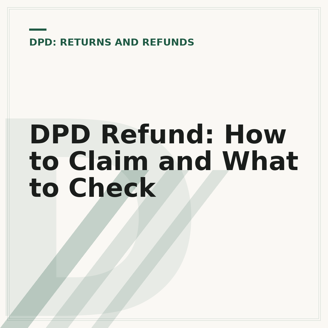 DPD Refund: How to Claim and What to Check