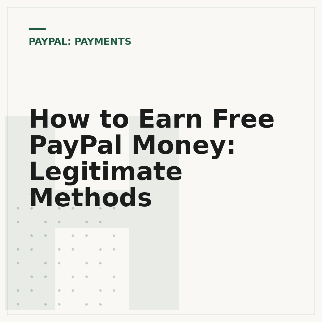 How to Earn Free PayPal Money: Legitimate Methods