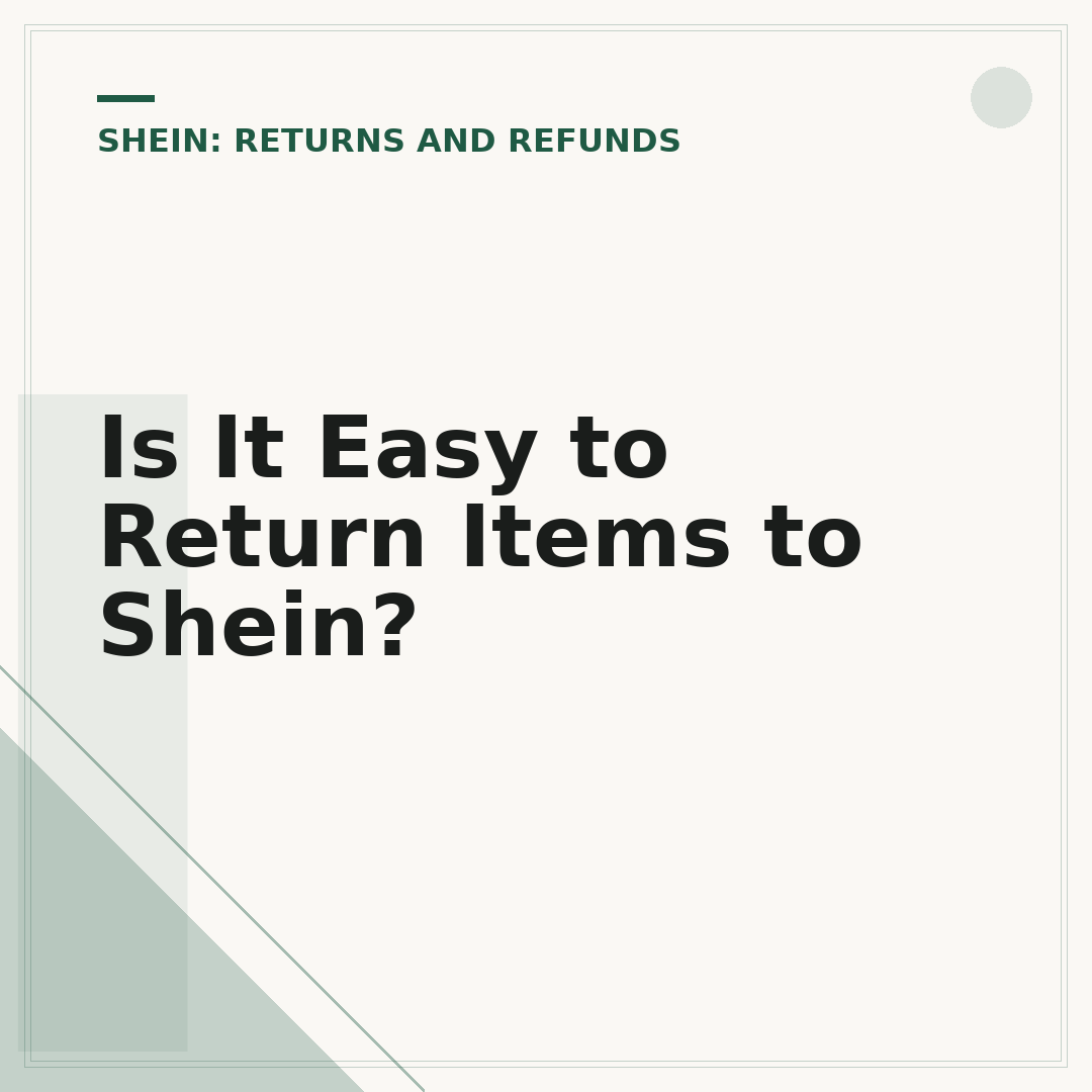 Is It Easy to Return Items to Shein?