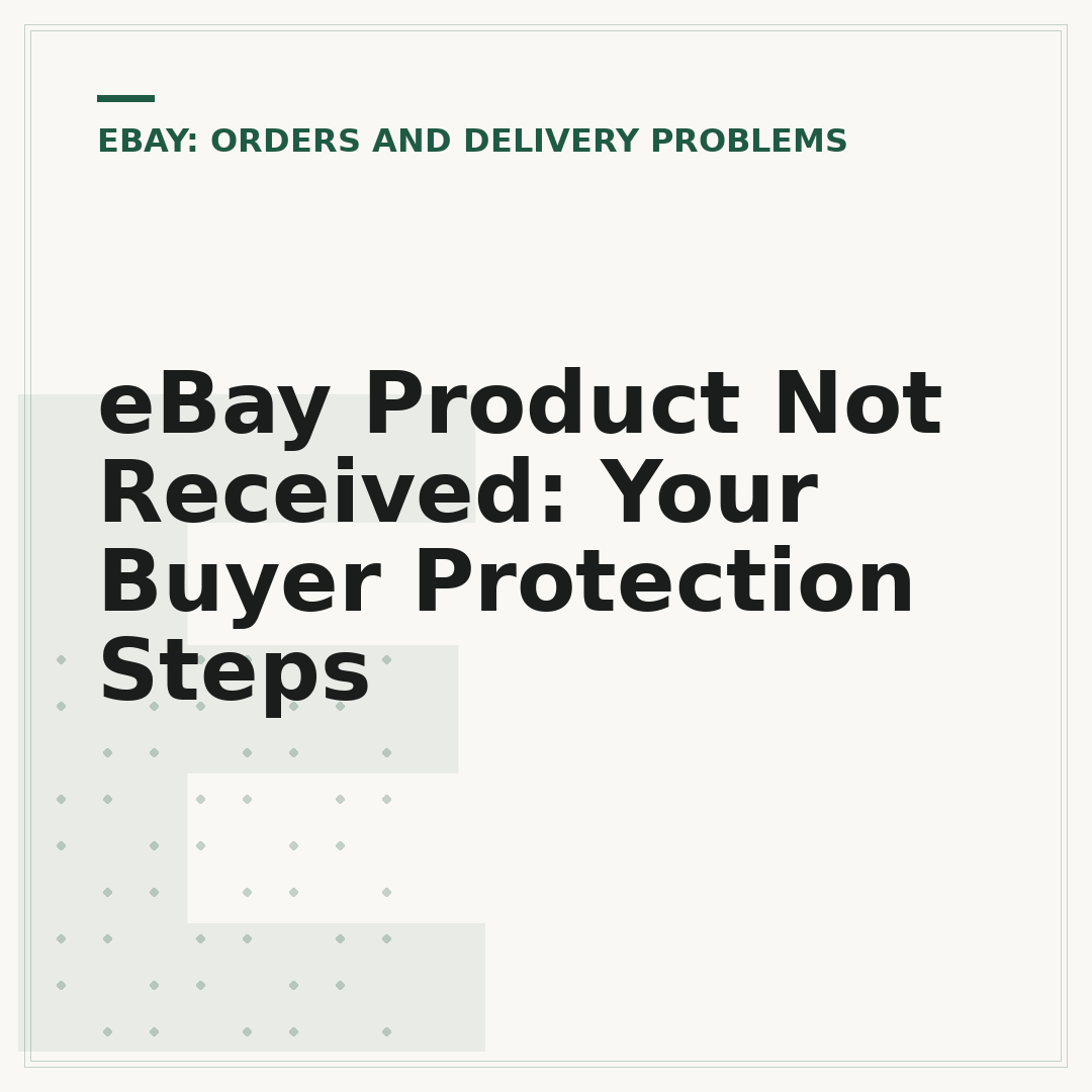 eBay Product Not Received: Your Buyer Protection Steps