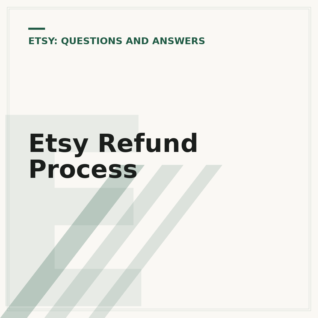 Etsy Refund Process
