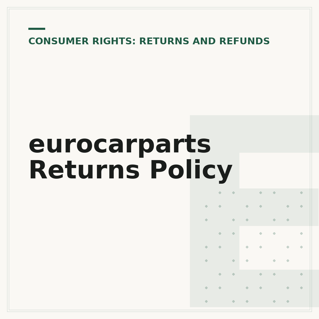 eurocarparts Returns Policy