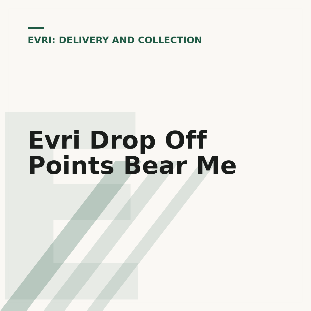 Evri Drop Off Points Bear Me