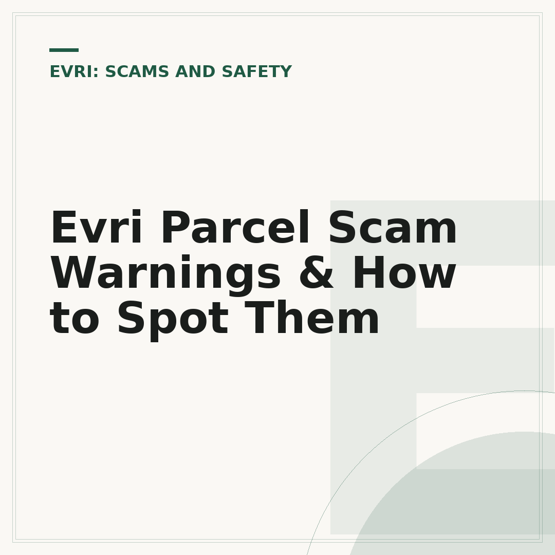 Evri Parcel Scam Warnings & How to Spot Them