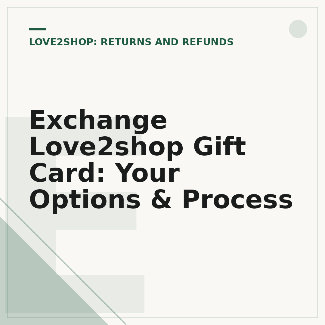 Exchange Love2shop Gift Card: Your Options & Process