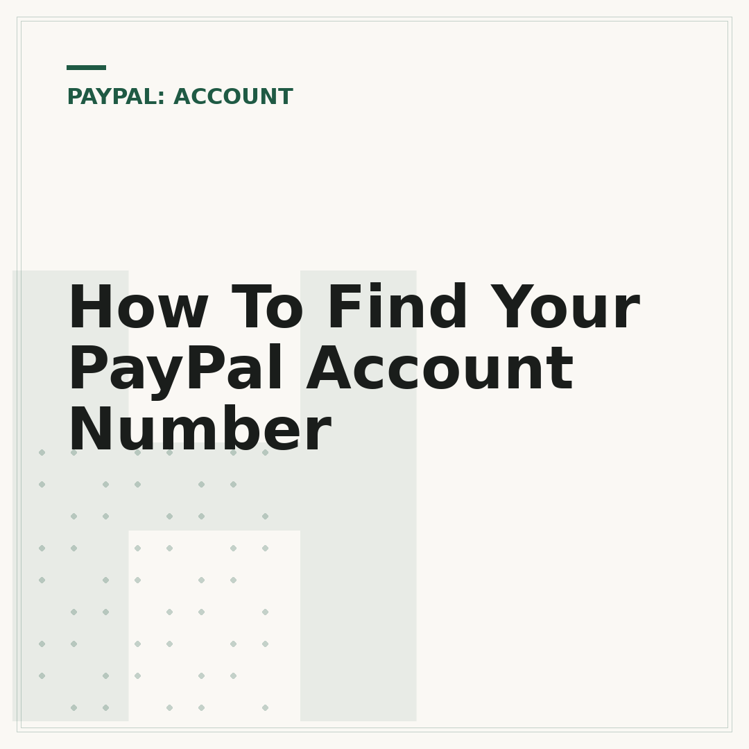 How To Find Your PayPal Account Number