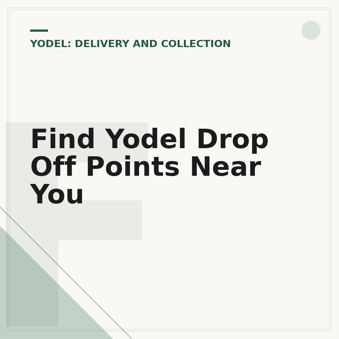 Find Yodel Drop Off Points Near You