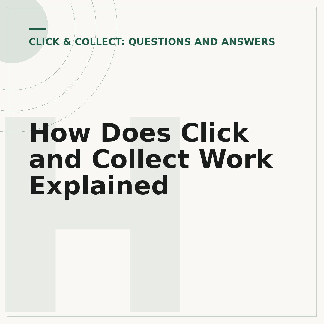 How Does Click and Collect Work Explained