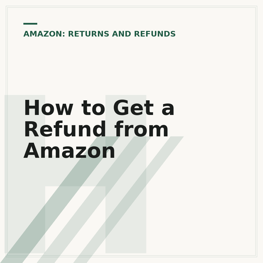 How to Get a Refund from Amazon