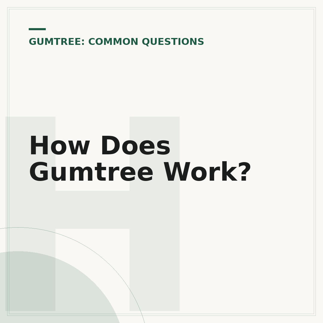 How Does Gumtree Work?