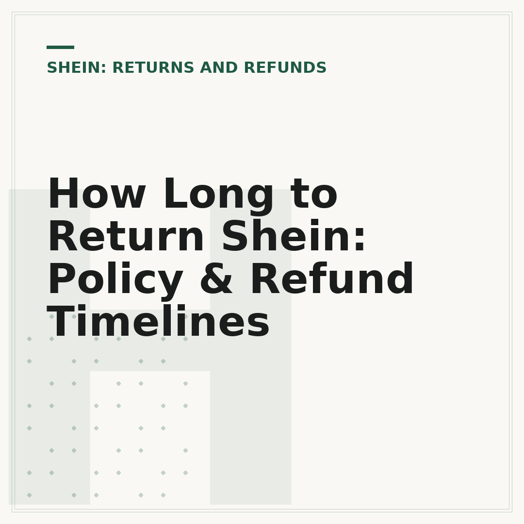 How Long to Return Shein: Policy & Refund Timelines