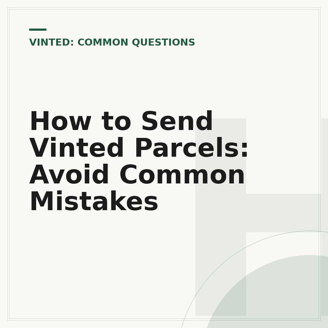How to Send Vinted Parcels: Avoid Common Mistakes