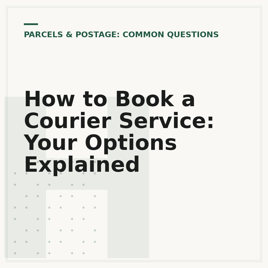 How to Book a Courier Service: Your Options Explained