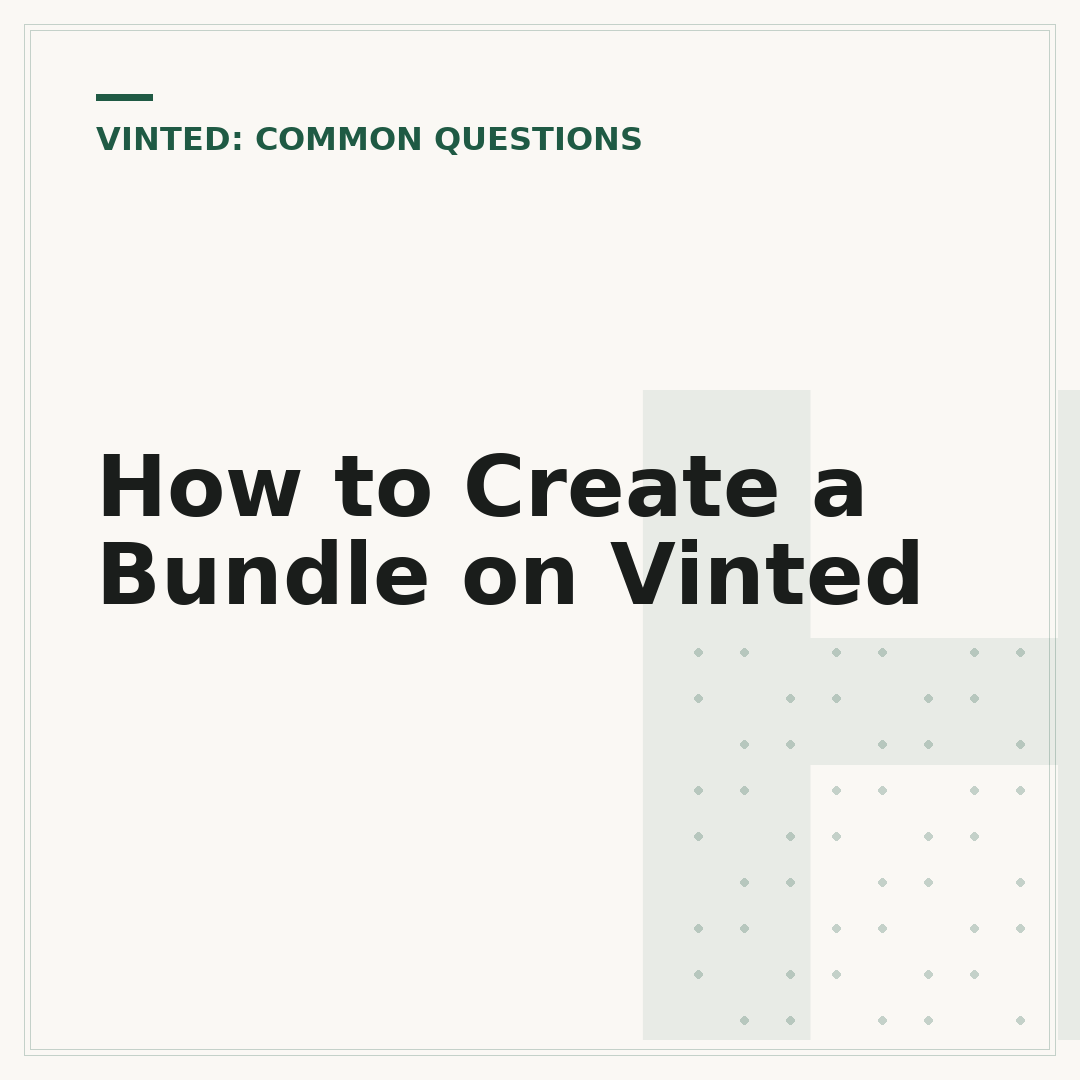 How to Create a Bundle on Vinted