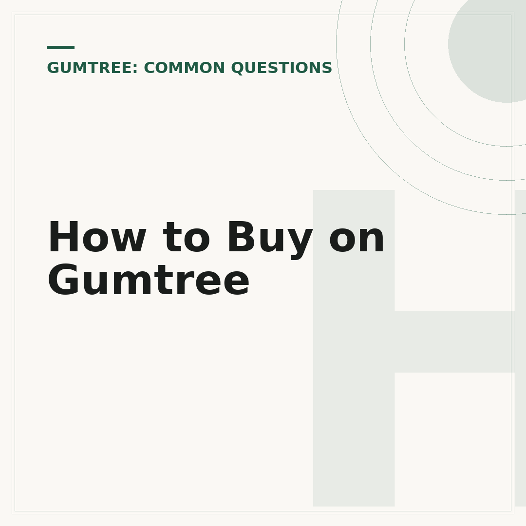 How to Buy on Gumtree